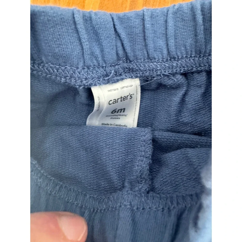 Carter's Baby Boys 6 Month 4 Piece Pants and Shorts‎ Set Blue Navy